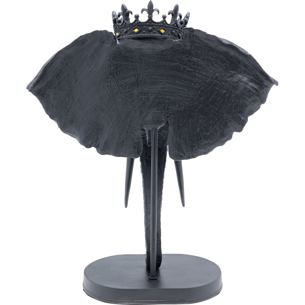 Deco Object Elephant Royal Black