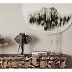 Deco Object Elephant Royal Black