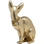 Deco Figurine Sitting Cat Audrey Gold 27cm