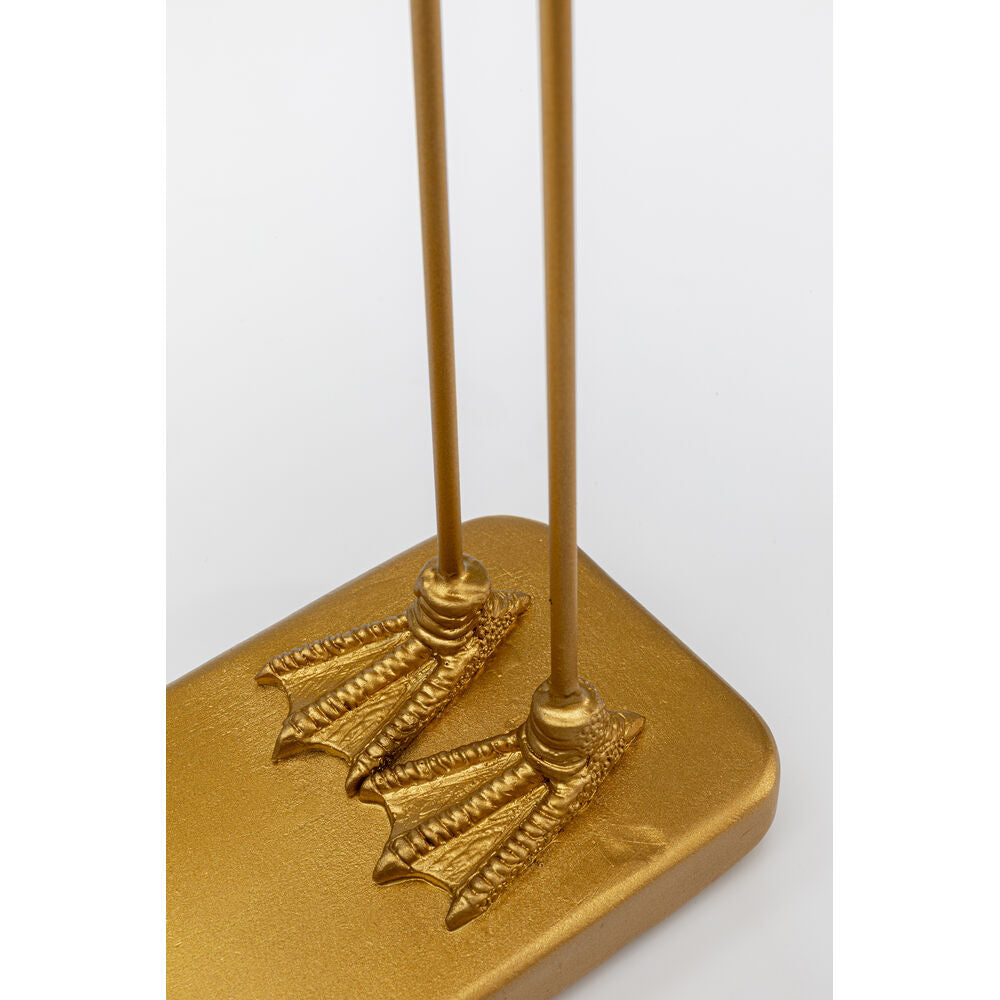 Deco Figurine Flamingo Love Gold 39cm
