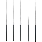 Pendant Lamp Living Vegas Classic Black Matt LED