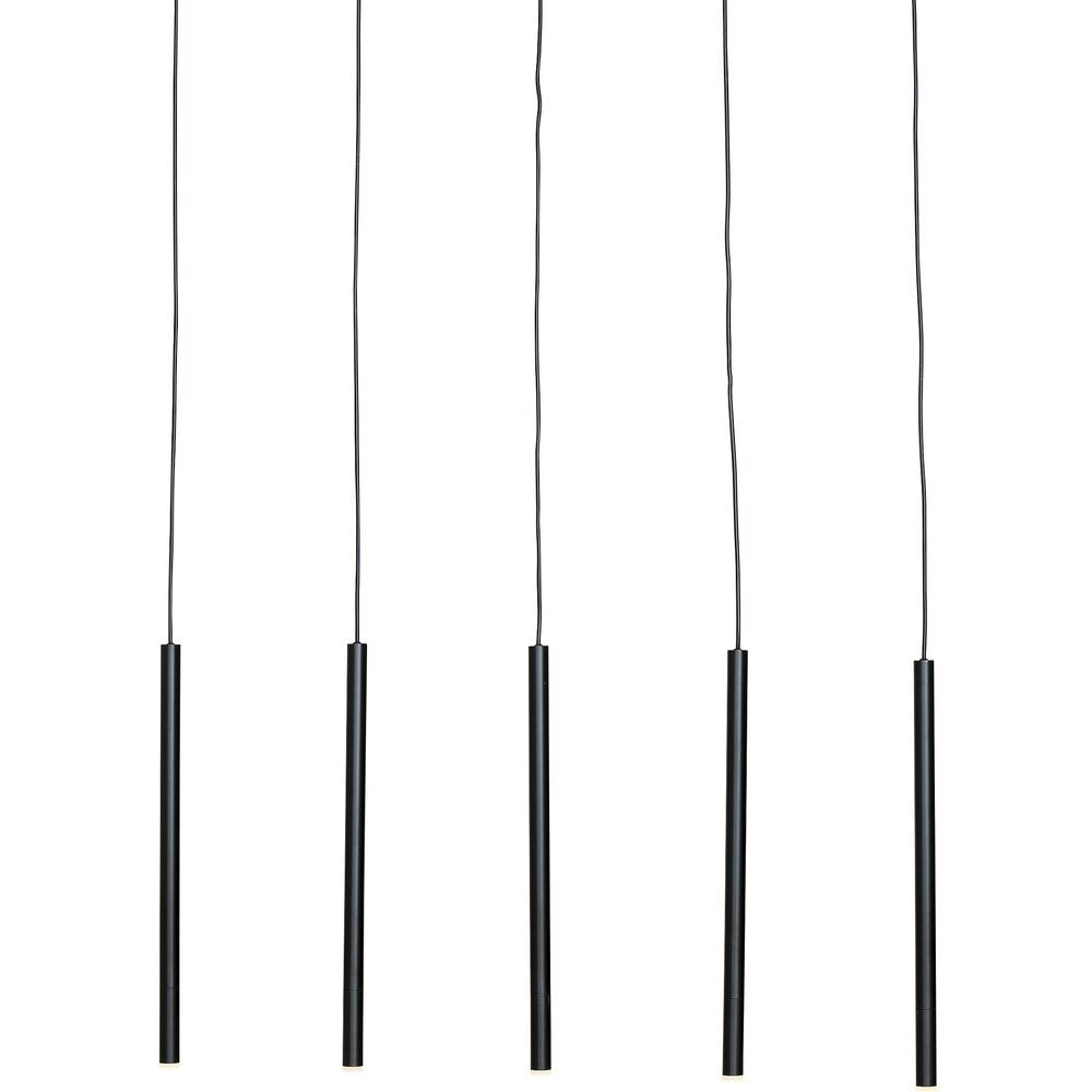 Pendant Lamp Living Vegas Classic Black Matt LED