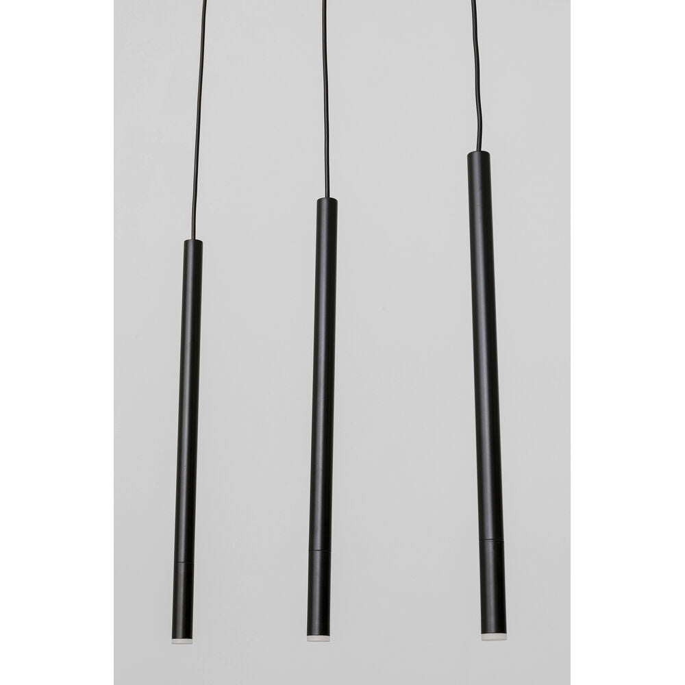 Pendant Lamp Living Vegas Classic Black Matt LED
