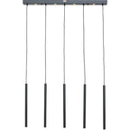 Pendant Lamp Living Vegas Classic Black Matt LED