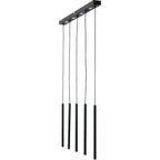 Pendant Lamp Living Vegas Classic Black Matt LED