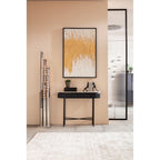 Framed Picture Abstract White 80x120cm