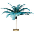 Table Lamp Feather Palm Green 60cm