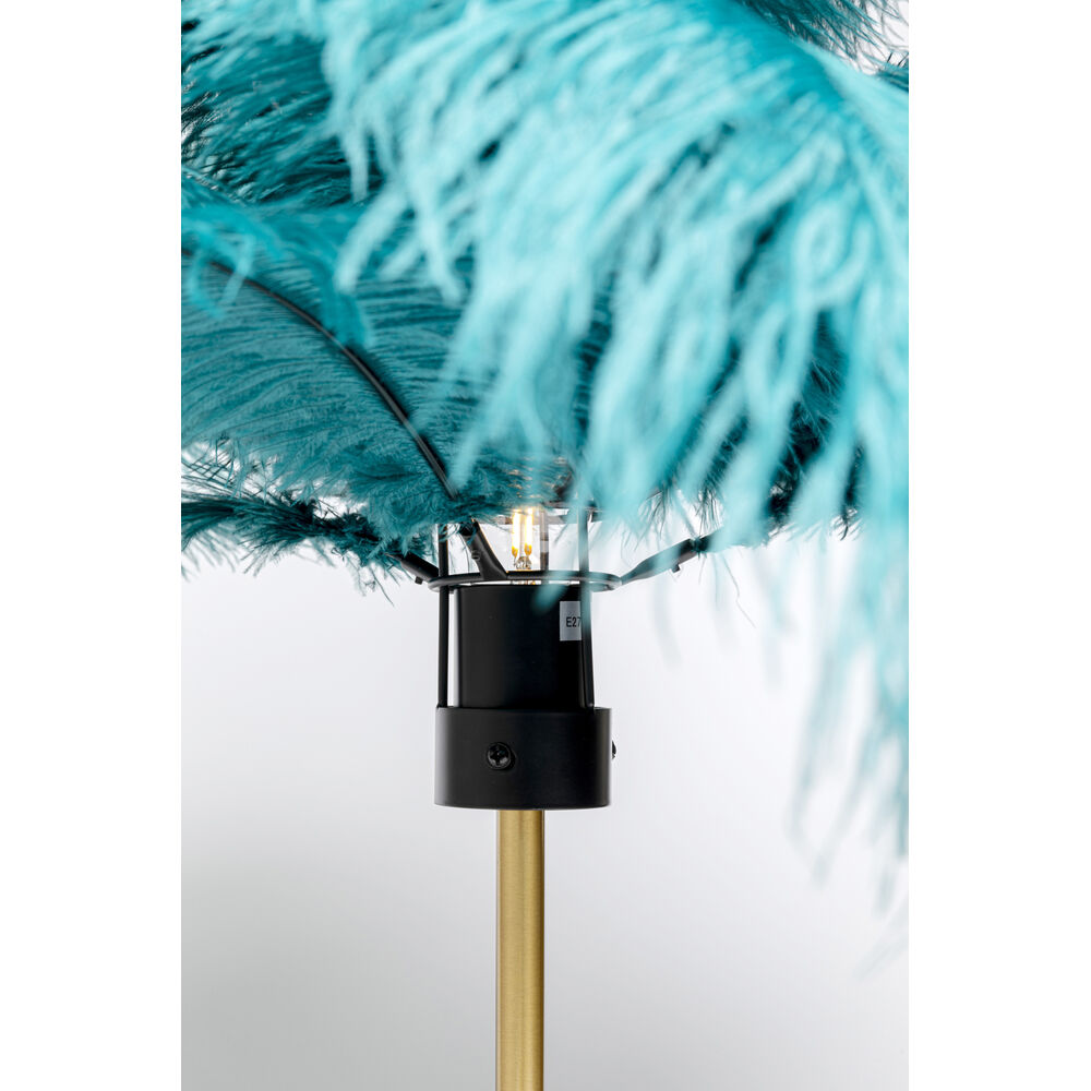 Table Lamp Feather Palm Green 60cm