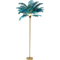 Floor lamp feather palm green 165cm