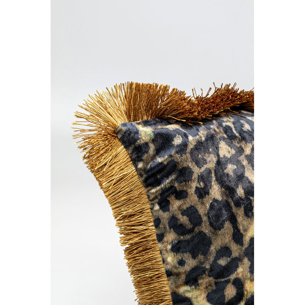 Cushion Leo Fringe 45x45cm