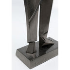 Deco Figurine Standing Man Anthracite 62cm