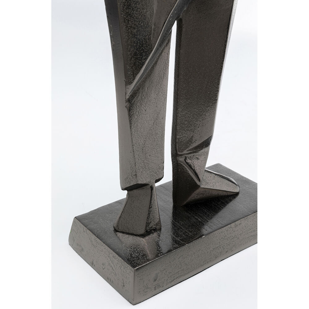 Deco Figurine Standing Man Anthracite 62cm
