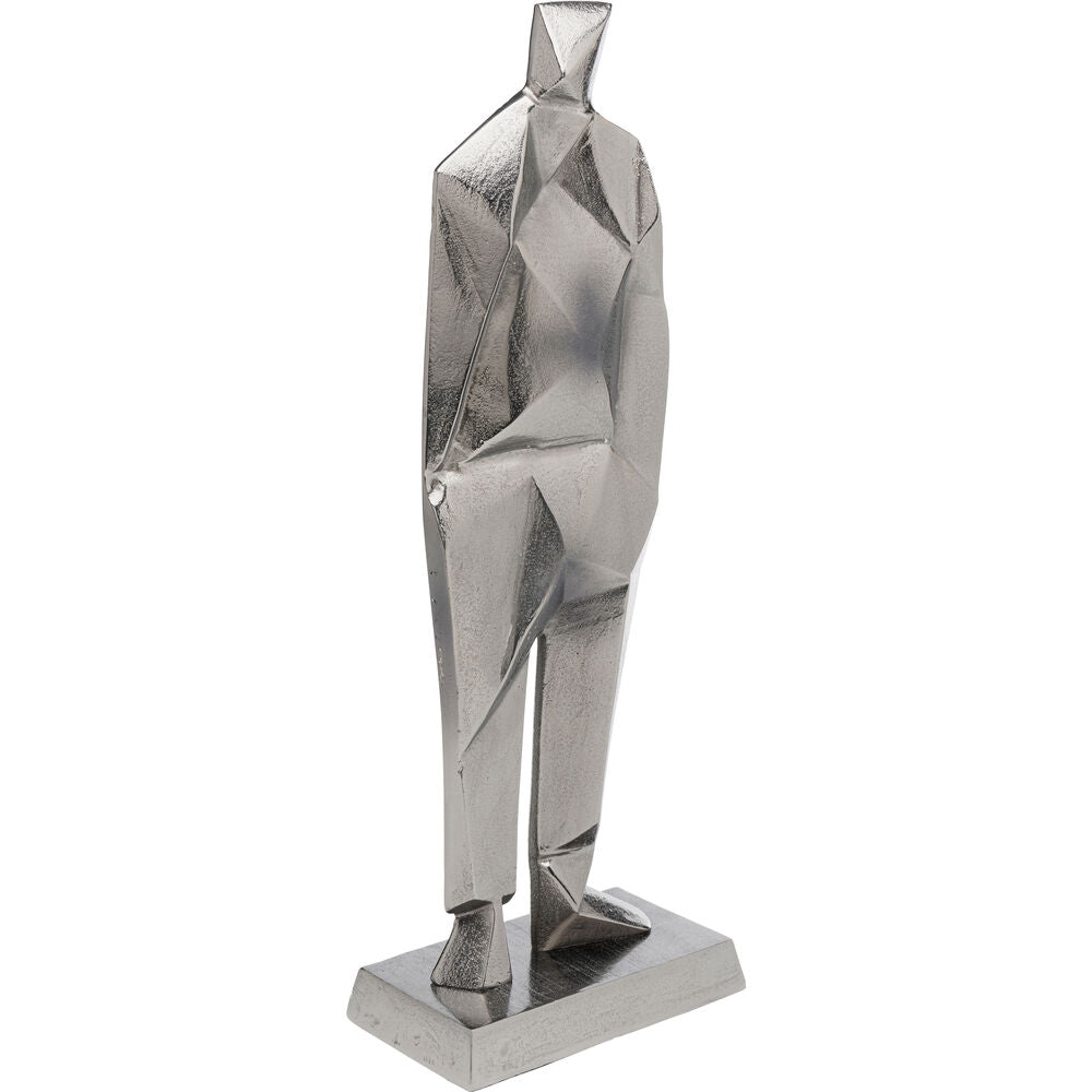 Deco Figurine Standing Man Anthracite 62cm