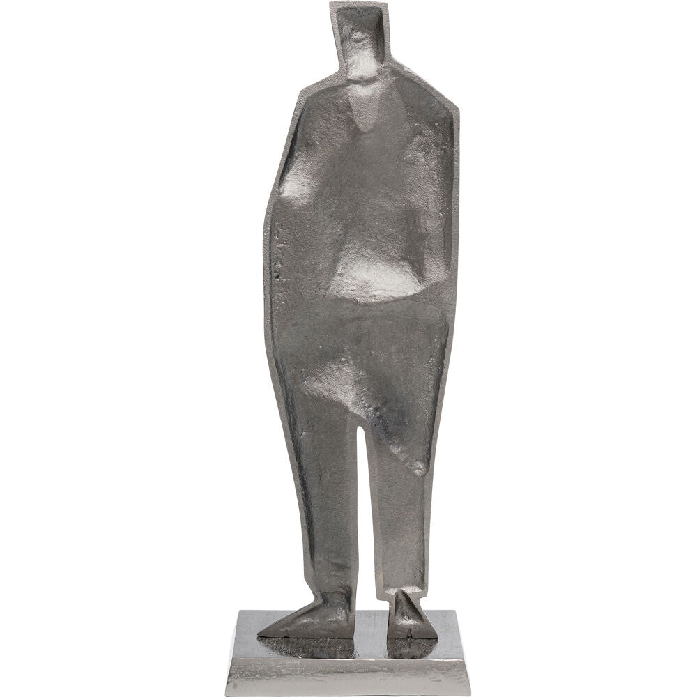 Deco Figurine Standing Man Anthracite 62cm