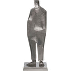 Deco Figurine Standing Man Anthracite 62cm