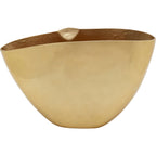 Vase Half Face Gold 46cm