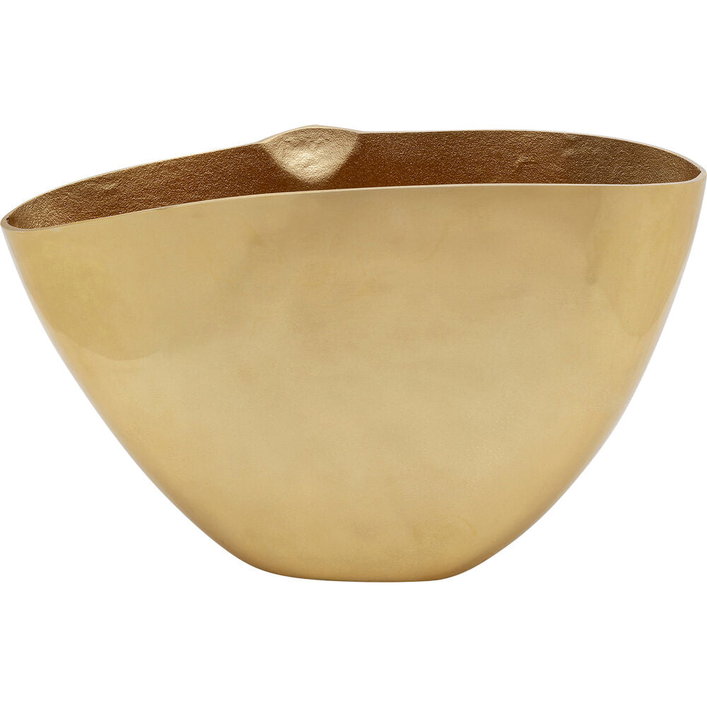 Vase Half Face Gold 46cm