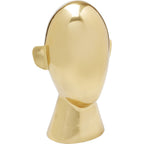 Deco Object Abstract Face Gold 28cm