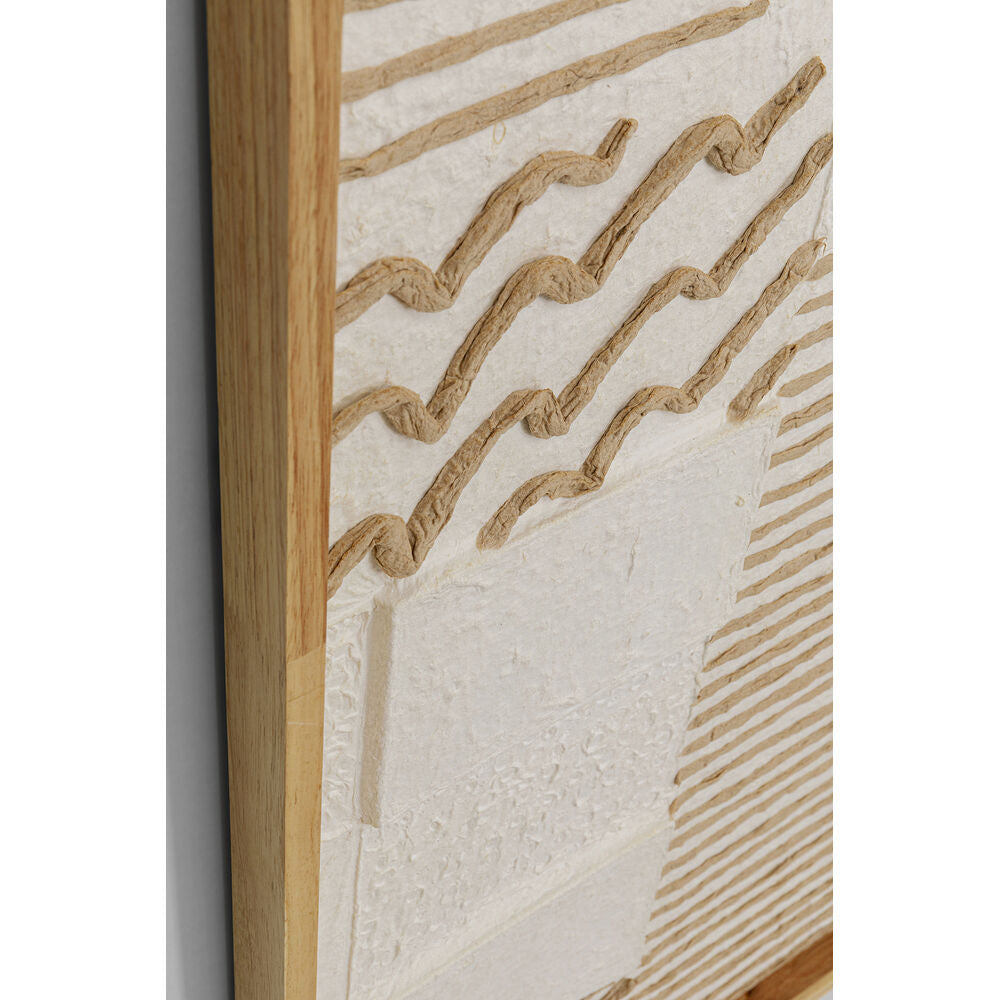 Object Picture Sandy Waves 81x122cm