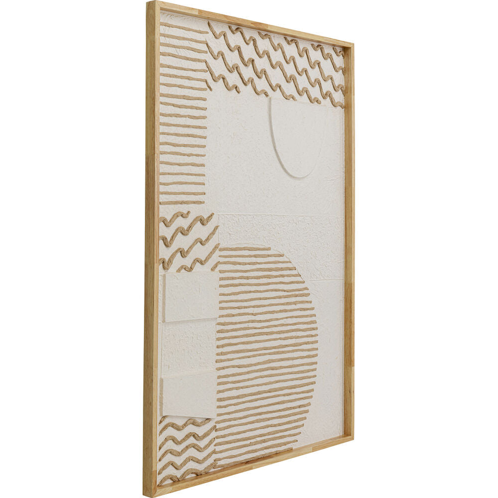 Object Picture Sandy Waves 81x122cm
