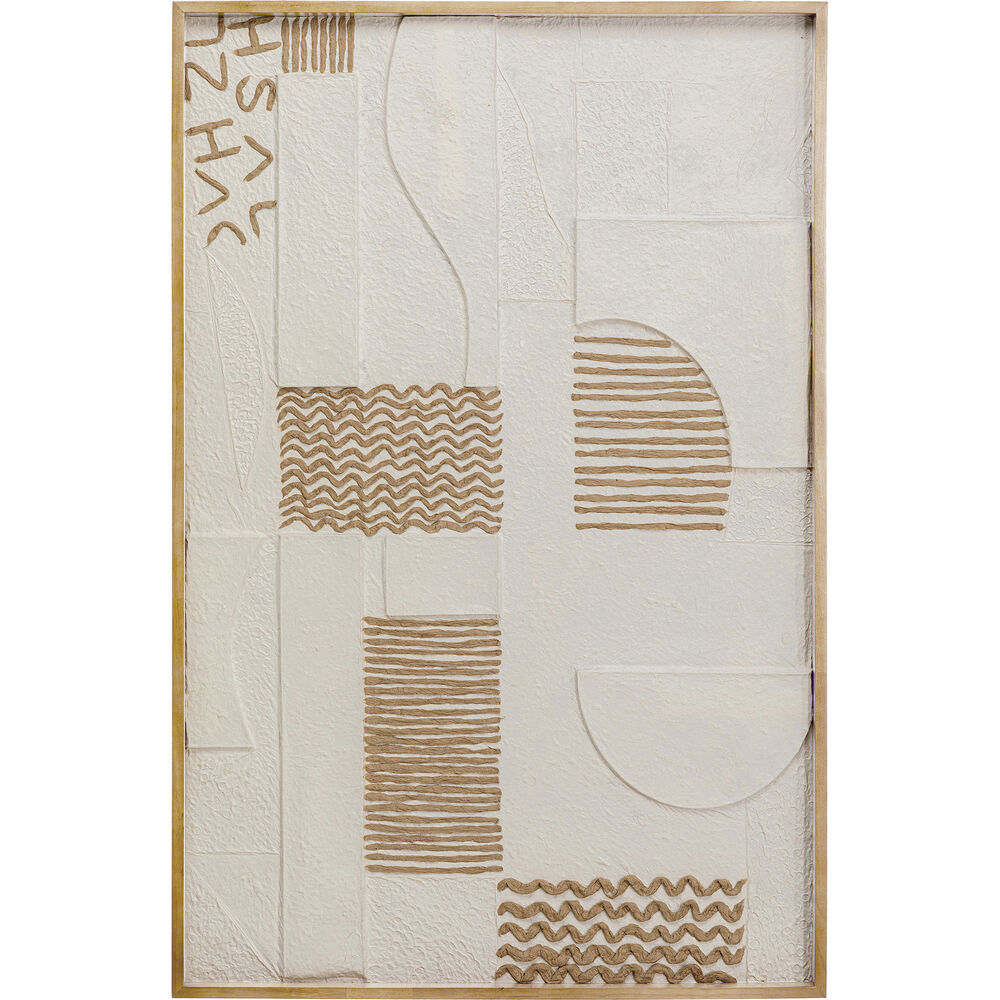 Object Picture Sandy Geometric 81x122c