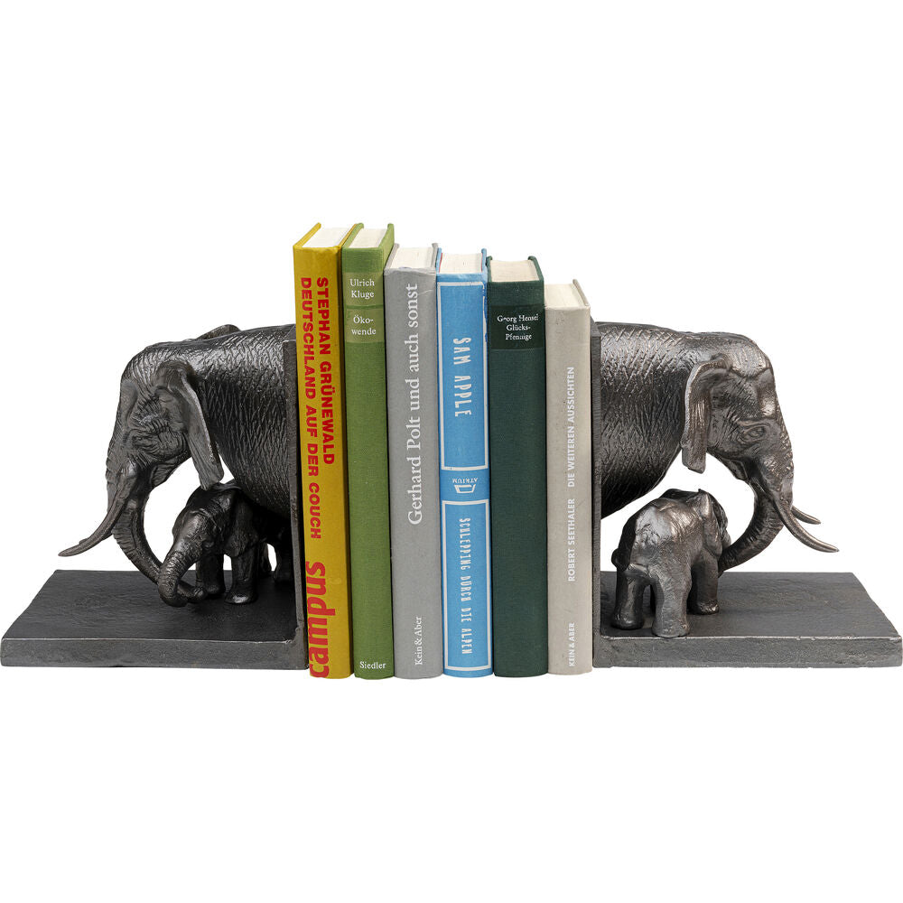 Bookend Elephant Family (2/Set)