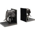 Bookend Elephant Family (2/Set)