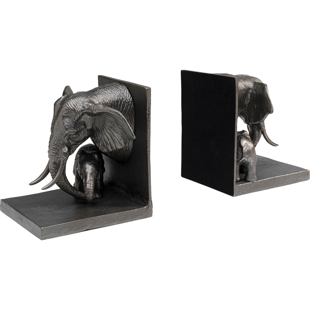 Bookend Elephant Family (2/Set)