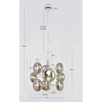 Pendant Lamp Headlight Chrome