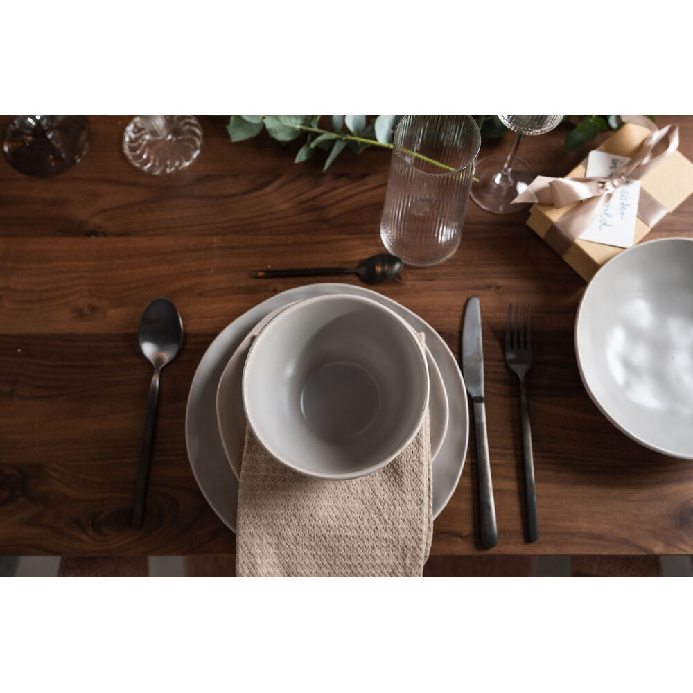 Bowl Organic Grey 15cm (2/Set)