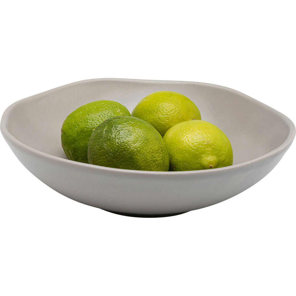 Plate Deep Organic Grey 21cm (2/Set)