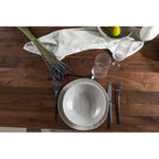 Plate Deep Organic Grey 21cm (2/Set)