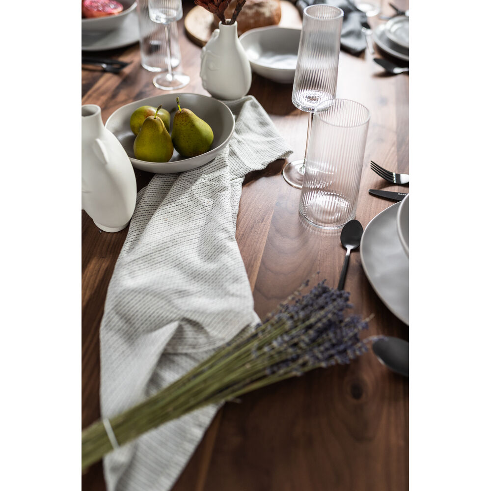 Plate Deep Organic Grey 21cm (2/Set)