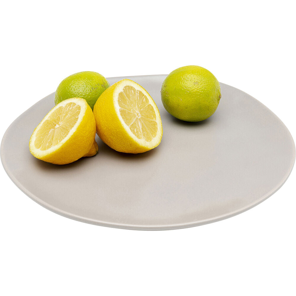 Plate Organic Grey 26cm  (2/Set)