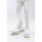 Deco Figurine Skating Astronaut White 33cm