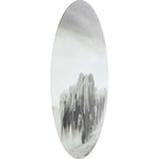 Glass Picture Elephant Walk Ø120cm