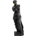Deco Figurine Sculpture Black 48cm