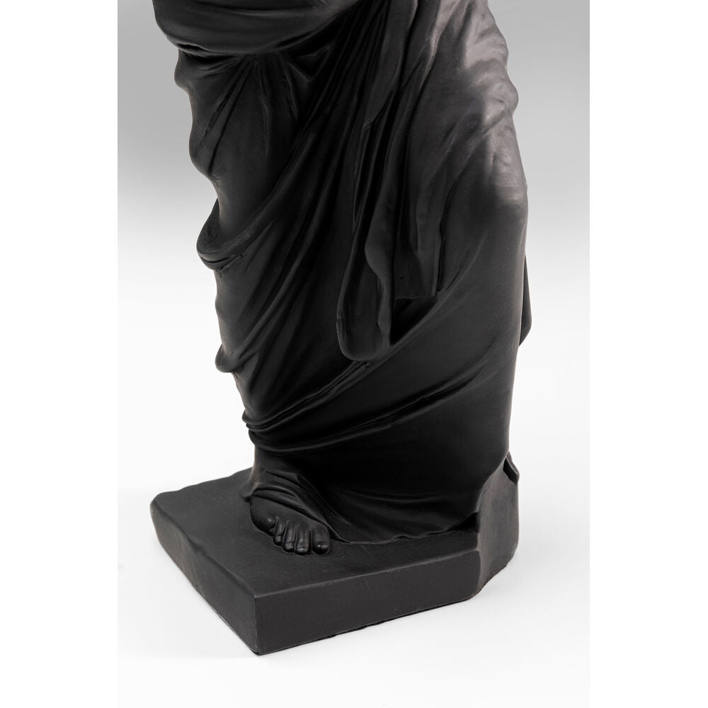 Deco Figurine Sculpture Black 48cm