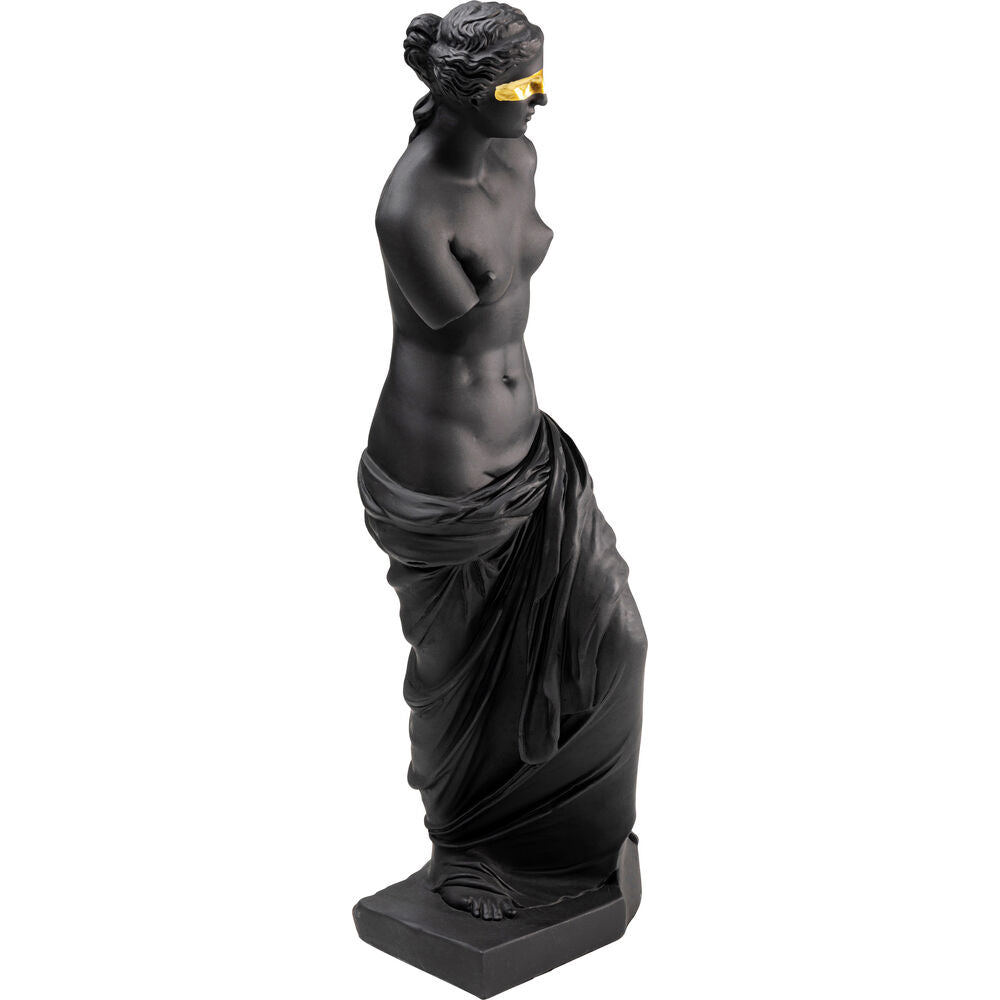 Deco Figurine Sculpture Black 48cm