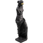 Deco Figurine Sculpture Black 48cm