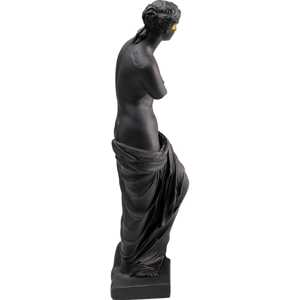 Deco Figurine Sculpture Black 48cm