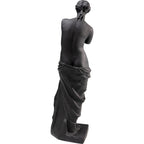 Deco Figurine Sculpture Black 48cm