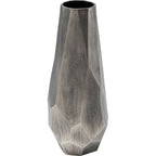 Deco Vase Sacramento Silver Antique 56cm