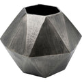 Deco Vase Sacramento Silver Antique 24cm