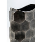 Deco Vase Sacramento Comb Silver Antique 59cm
