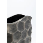 Deco Vase Sacramento Comb Silver Antique 59cm