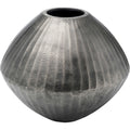 Deco Vase Sacramento Carving Silver Antique 30cm