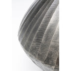 Deco Vase Sacramento Carving Silver Antique 30cm