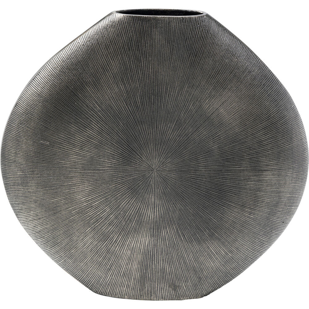 Deco Vase Sacramento Beam Silver Antique 58cm