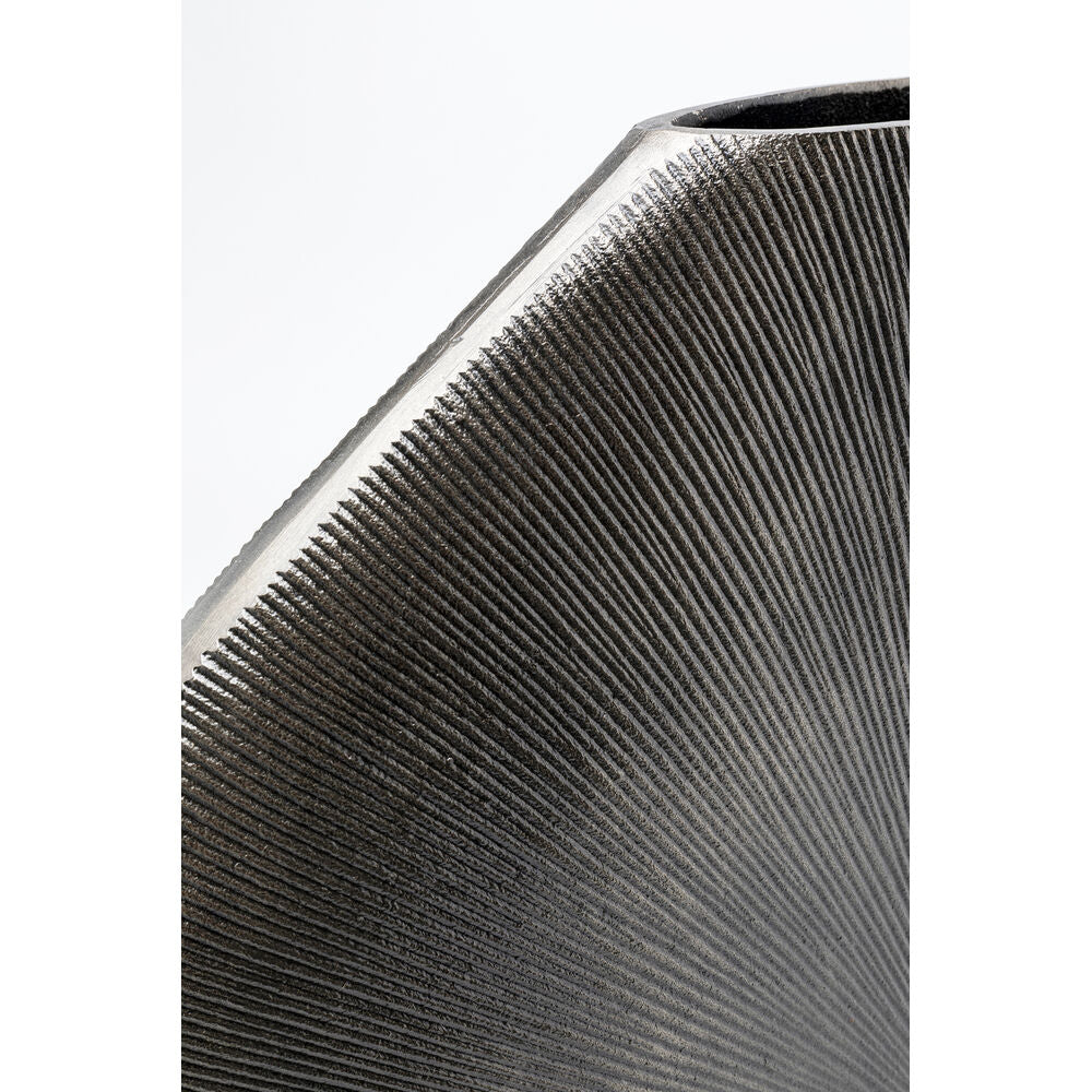 Deco Vase Sacramento Beam Silver Antique 58cm